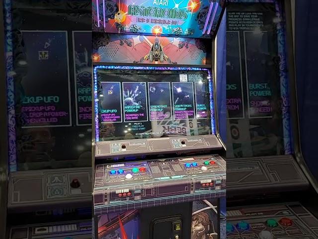 Asteroids Recharged by Alan-1. #arcade #arcadegame #arcadegames