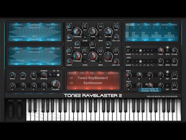 Tone2 RayBlaster2: Factory sounds