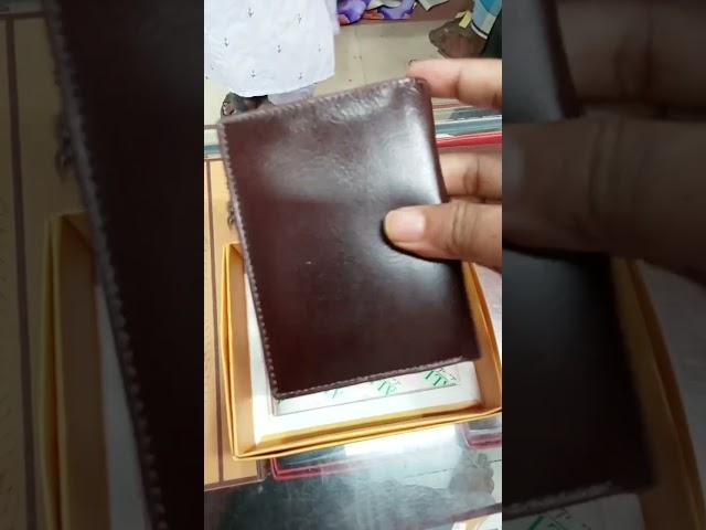 Leather wallet 