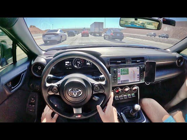 2022 Toyota GR86 in Traffic - POV Ownership Impressions