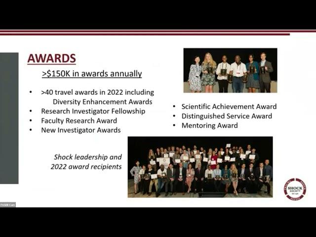 FASEB Member Society Presentation: Shock Society