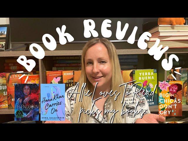 Review of AllieLovesToRead’s book picks!