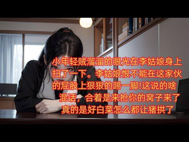 【农民9 】 小年轻贼溜溜的眼光在李姑娘身上扫了一下。李姑娘恨不能在这家伙的屁股上狠狠的踢一脚!这说的啥混话，合着是来抢你的窝子来了?真的是好白菜怎么都让猪拱了#现代言情 #官场小说 #情感