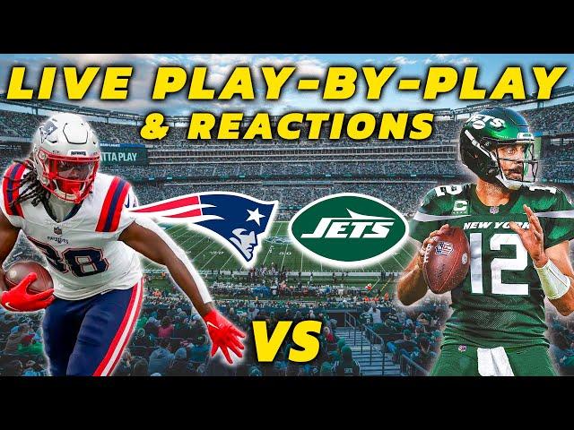 New England Patriots vs New York Jets | Live Play-By-Play & Reactions