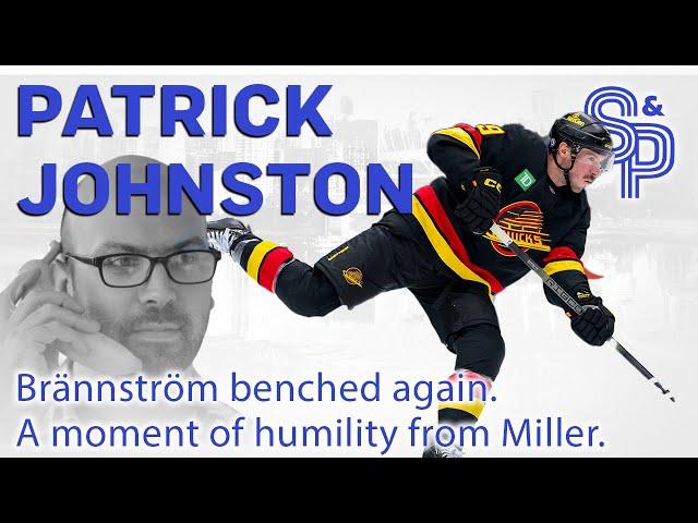 Patrick Johnston: Brännström benched again.  A moment of humility from Miller.