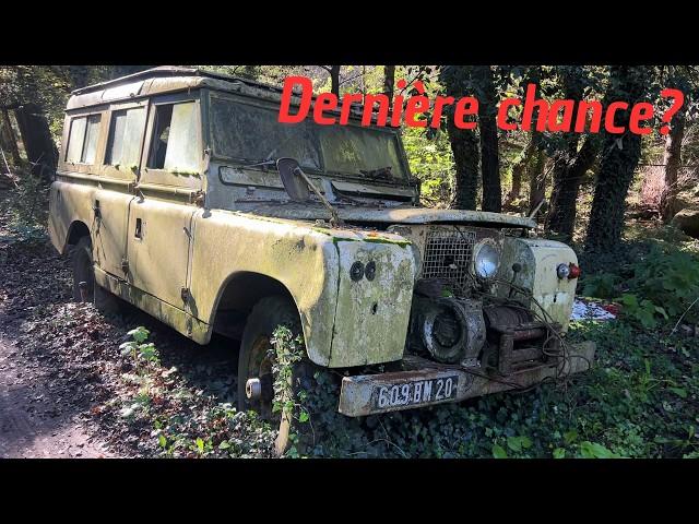 Ce Land Rover Serie 2A première main de 1965 abandonné depuis des années peut il revenir à la vie?