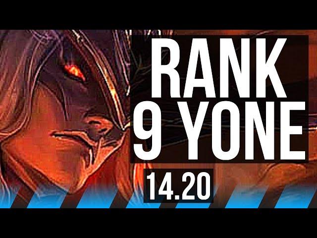 YONE vs ZED (MID) | 11/0/6, Legendary, Rank 9 Yone | TR Grandmaster | 14.20