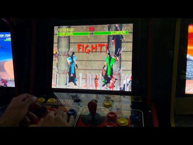 Finally! Mortal Kombat battle with Reptile after 30 years.