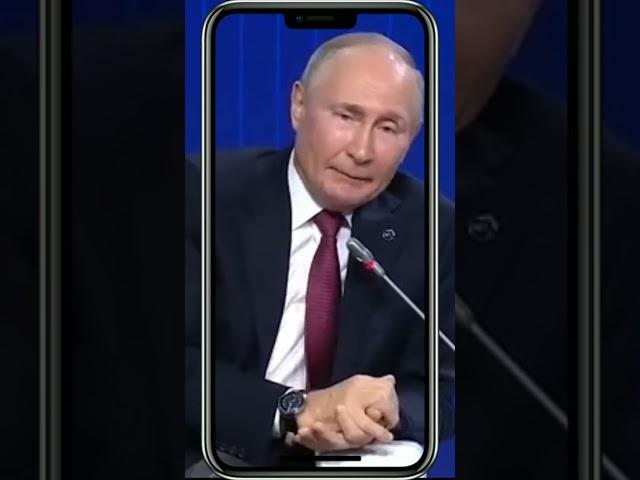 В.Путин  - анекдот про антироссийские  санкции 