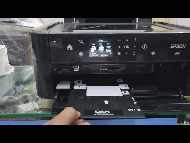 epson l850 I'd try installing