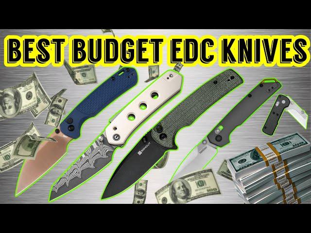 BEST BUDGET EDC Knives of 2024! Affordable Folding Knives For Everyone Under $80