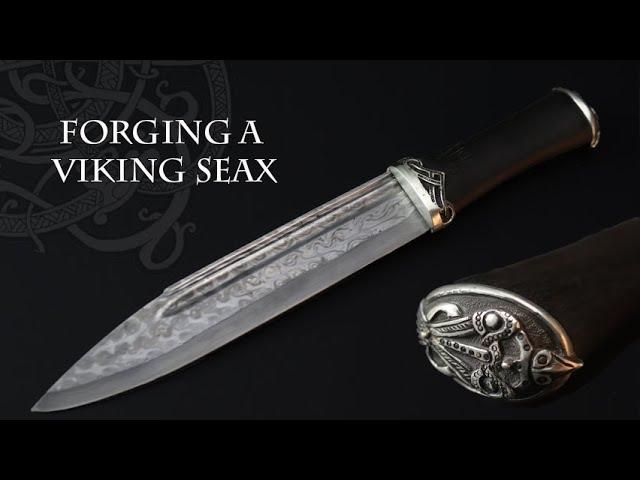 Forging a [Viking] Seax from Blister Steel - Feat Valkyrik Soundtrack