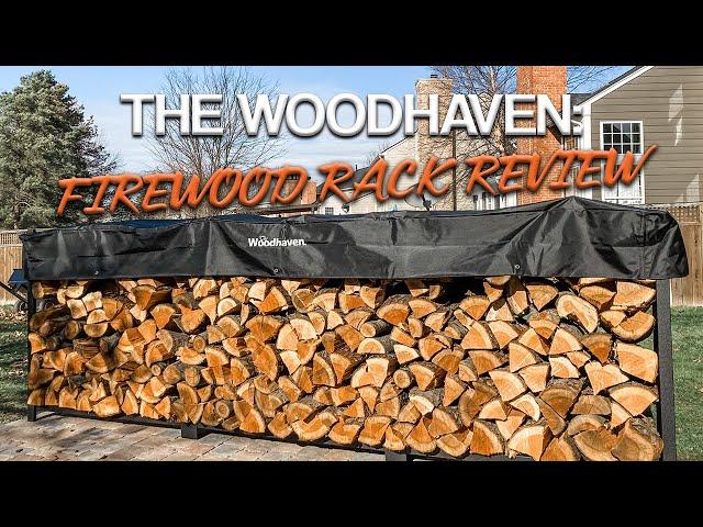 The Best Firewood Rack I've Ever Tested | Woodhaven Firewood Rack Review