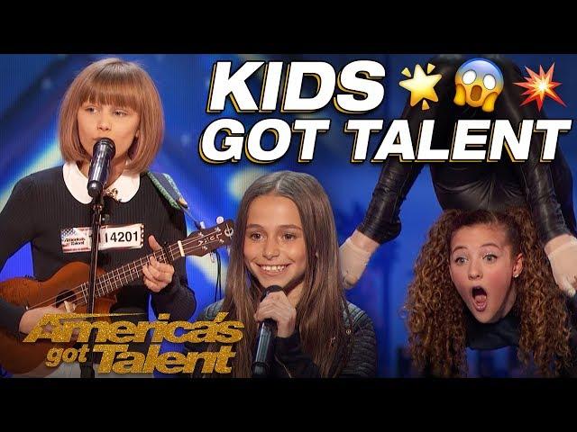 Grace VanderWaal, Sofie Dossi, And The Most Talented Kids! Wow! - America’s Got Talent