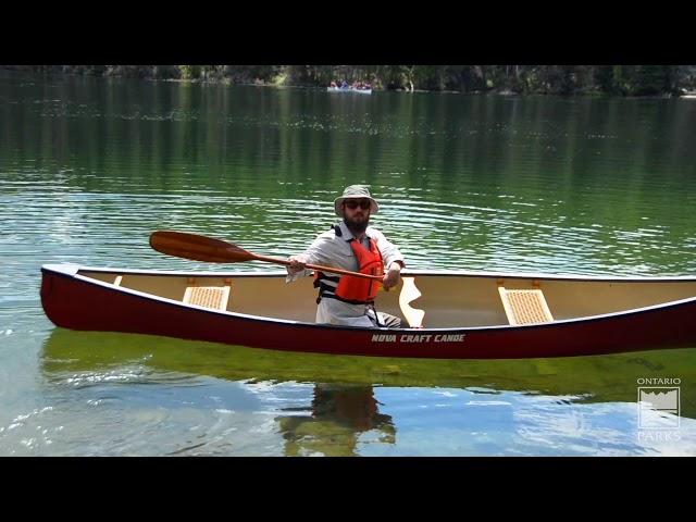 How to canoe at Ontario Parks