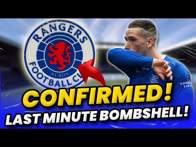  URGENT! FANS SHAKEN BY THIS! RANGERS FC NEWS TODAY