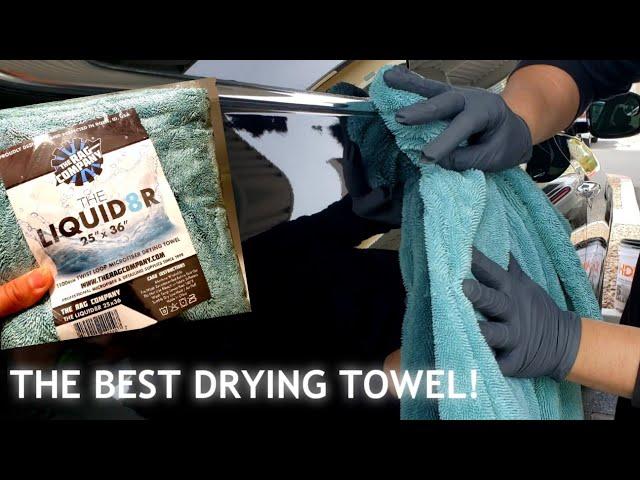 TRC LIQUID8R Drying Towel vs Meguiar's Water Magnet - Review