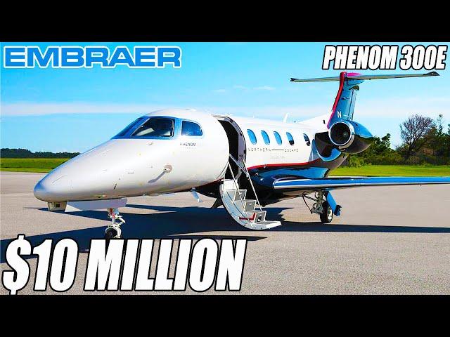 Inside The $10 Million Embraer Phenom 300E