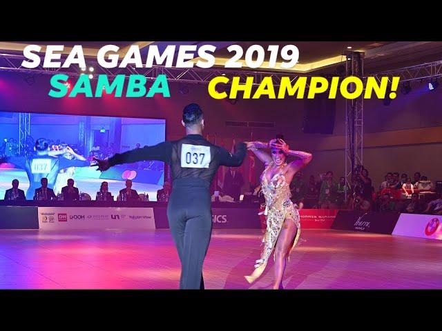 CHAMPION! PHILIPPINES- SAMBA SEA GAMES 2019 DANCESPORTS 4K QUALITY WILBERT PEARL SOLO DANCE