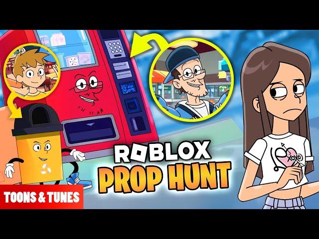 FGTeeV Family playing ROBLOX Hide and Seek (PROP HUNT X)