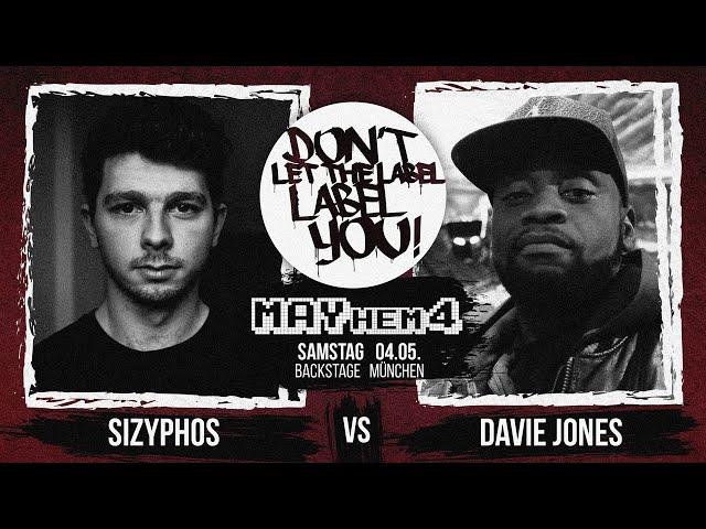 Sizyphos vs Davie Jones // DLTLLY RapBattle (MAYhem4 // München) // 2019