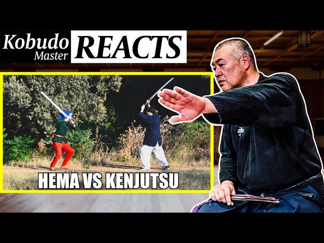 Kobudo Master Reacts to Metatron's "HEMA VS KENJUTSU"