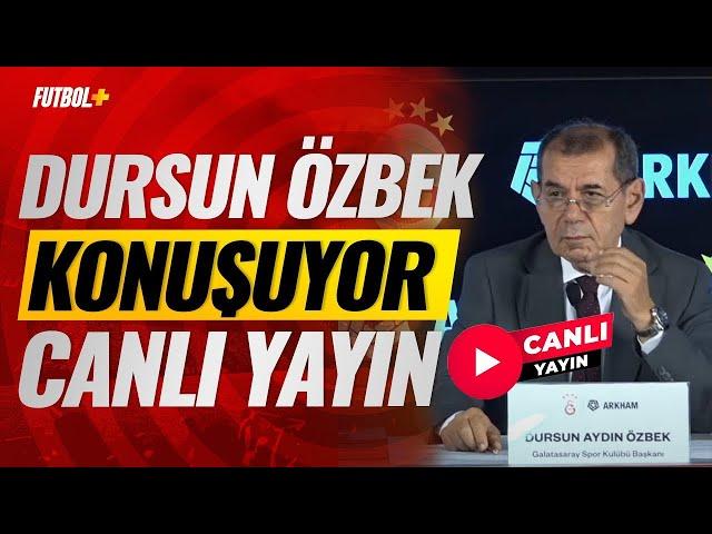 Dursun Özbek açıklamalarda bulunuyor! | Galatasaray | CANLI YAYIN