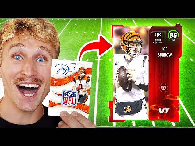 $10,000 NFL Cards Build My Madden Team!