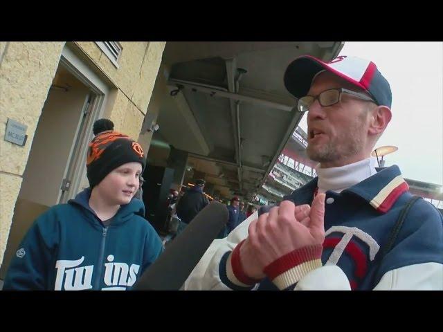 Baseball Fans Fill Target Field For Twins Home Opener