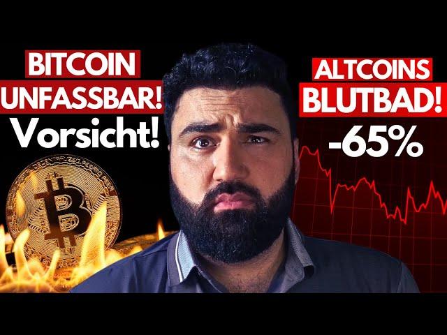 Bitcoin im FREIEN FALL! Altcoin-Blutbad!