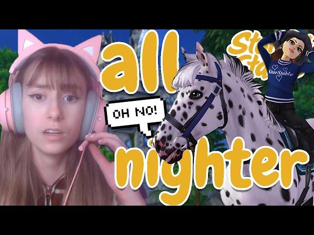 ALL NIGHTER CHALLENGE  IN STAR STABLE!