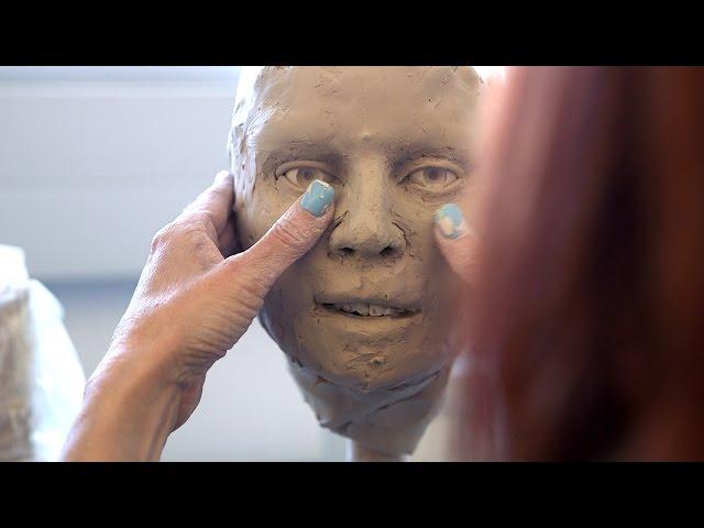 FBI Forensic Artist Creates Facial Approximations from Skulls