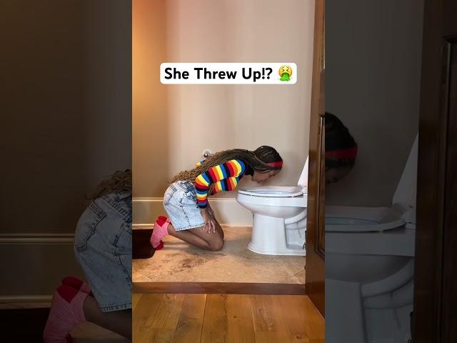 She Threw Up?! #shorts