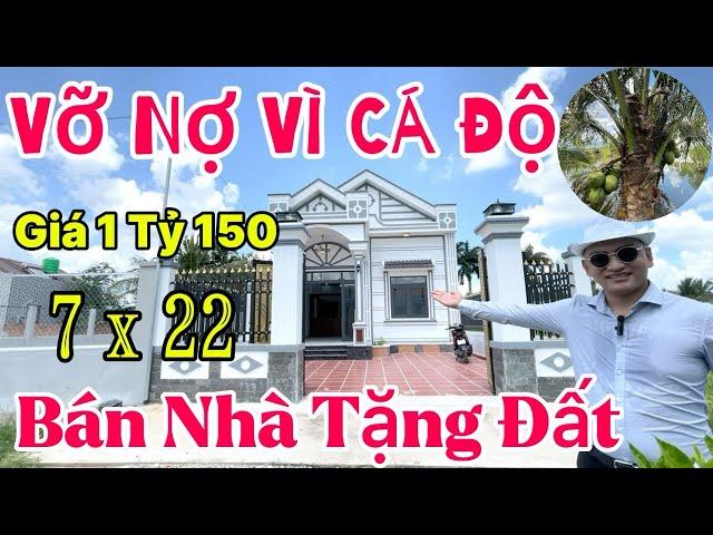 Nhà Bình Chánh Giá Rẻ / Ngàn Năm Có 1 Căn Như Vậy Sổ Hồng Riêng 7 x 22 - Có Nhà Mái Thái Thoáng Mát