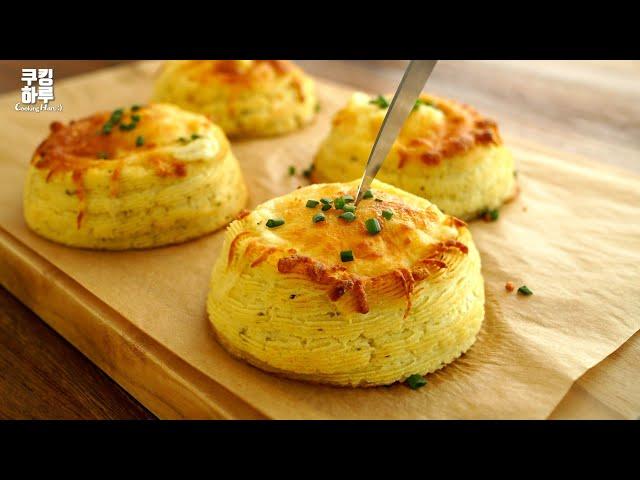 NO flour! Crispy Outside Soft Inside! Amazing Potato Recipe! Family Love It!