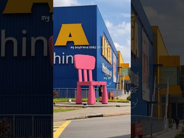 Huge Chair appear at IKEA Damansara #malaysia #