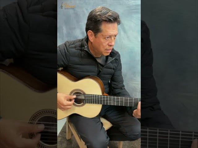 Kiko Cibrián, Guitarrista de Luis Miguel, con Guitarra Vivar | Instrumentos Vivar