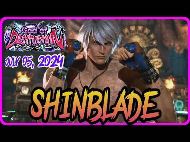 Tekken 8 ▰ (Shinblade) STEVE FOX Tekken 8 God of destruction Ranked Matches JULY 05, 2024