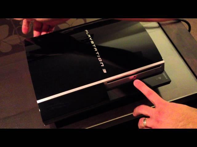 How to do Sony PS3 self clean