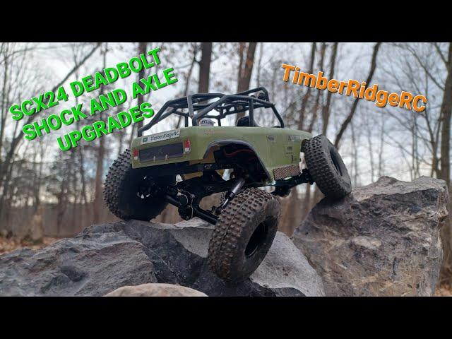 SCX24 Deadbolt Comp Build gets New Upgrades.