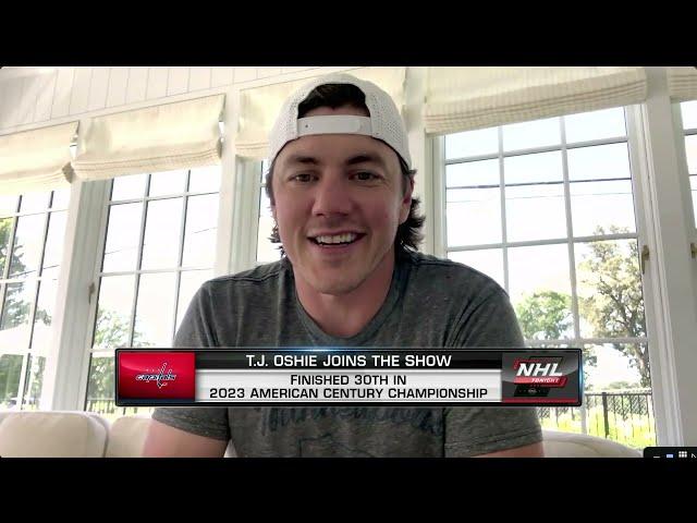 T.J. Oshie on 2024 American Century Championship and his future in the NHL