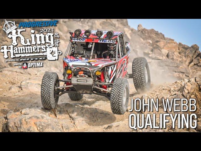 John Webb Qualifying Lap: King of the Hammers 2024 - RAW 4K MULTICAM