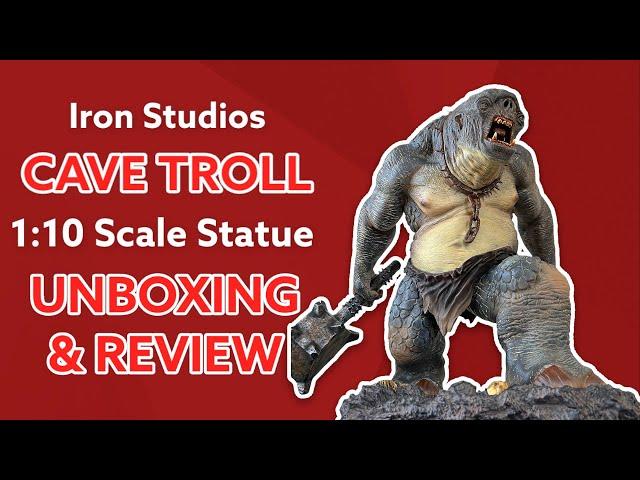 Iron Studios Cave Troll Statue Unboxing and Review