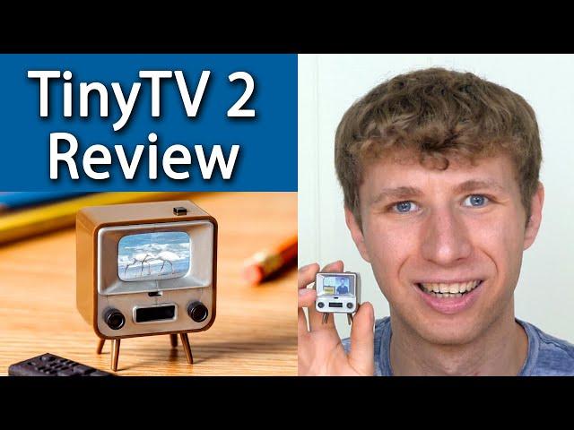 TinyTV 2 Review - Miniature 1" Retro TV with Working Remote