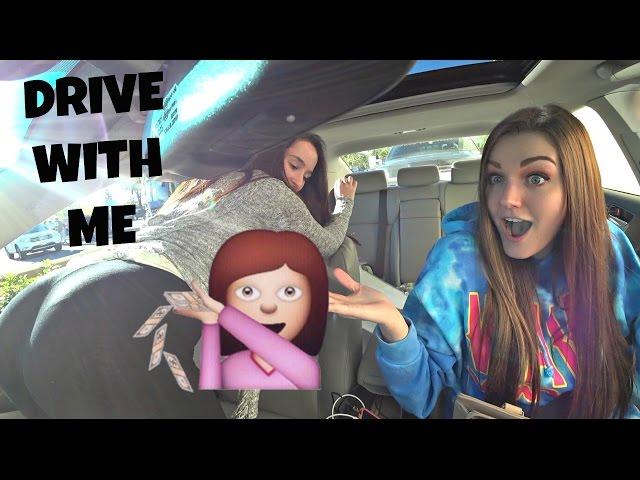 DRIVE WITH ME: TWERKING FOR THE BASEBALL TEAM | ALLY HARDESTY