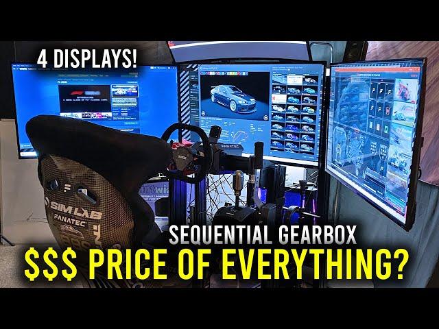 Entire cost of my racing simulator (Detailed breakdown)