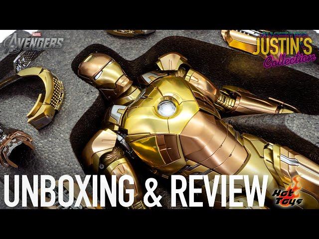 Hot Toys Iron Man Midas MK21 20th Anniversary Exclusive Unboxing & Review