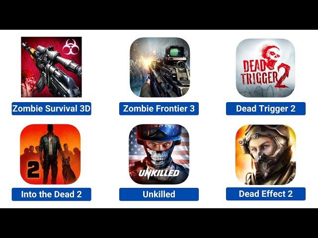 Lomelvo - Zombie Survival 3D Game - Zombie Frontier 3 - Dead Trigger 2 - Into the Dead 2