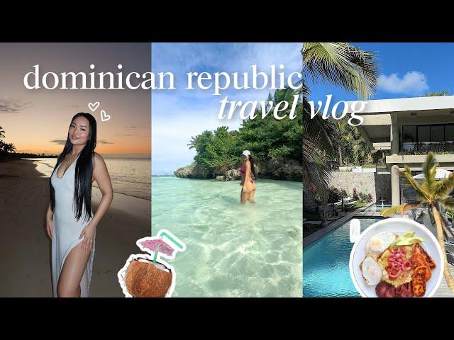 TRAVEL WITH ME TO DOMINICAN REPUBLIC | exploring best beaches, house tour, trying new food, etc 