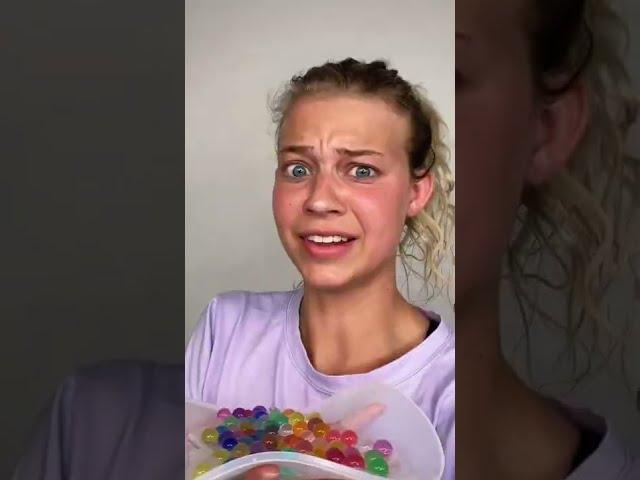 DIY ORBEEZ FACE MASK!! *fail #SHORTS